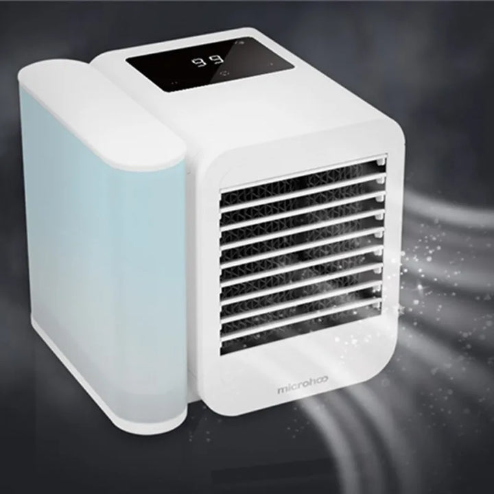 "Mini Portable Air Conditioner Fan with Aromatherapy Diffuser and Fast Cooling Technology - 1000ML Capacity"