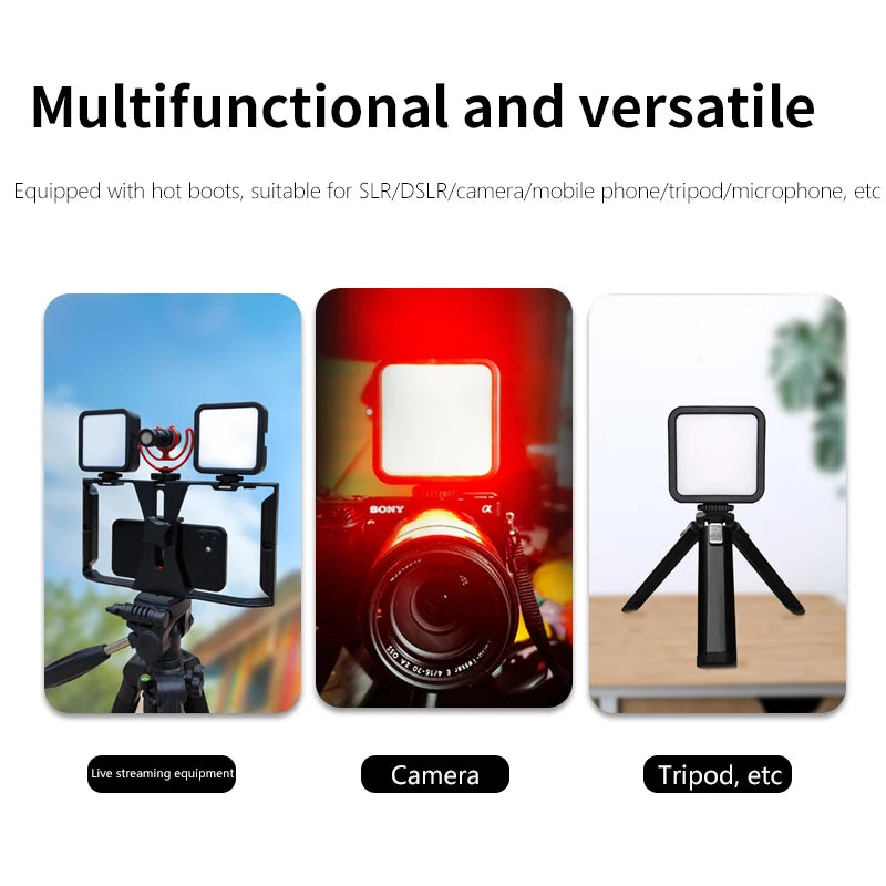 "Pocket-sized RGB Beauty Light: Portable LED Fill Light for Live Photography and Mobile Camera - Create Stunning Atmosphere Anywhere!"