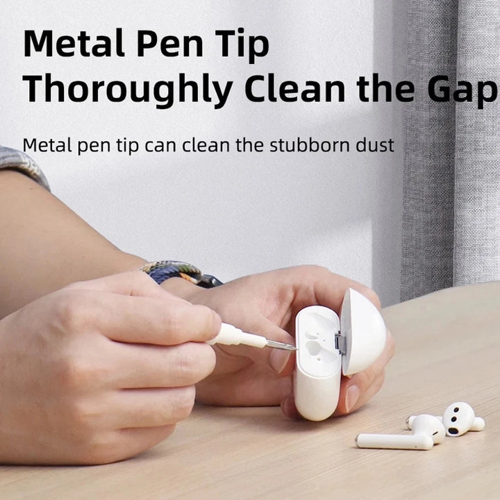 "Ultimate Airpods Pro Cleaning Kit for All Bluetooth Earphones - Includes Cleaning Pen, Brush, and Tools for Samsung, Xiaomi, Airdots, Huawei"