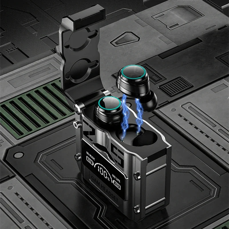 "Touch Control Wireless Earbuds with Noise Reduction and Waterproof Design"