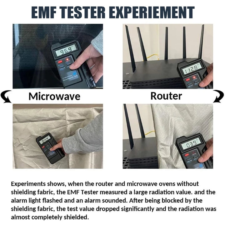 "EMF Shielding Faraday Fabric: Block RFID, Wifi, and Radiation Signals"