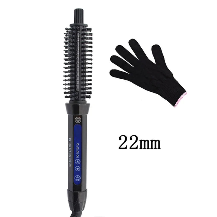 "Anion Ceramic Hair Curling Wand - Professional Styling Tool for Gorgeous Curls!"