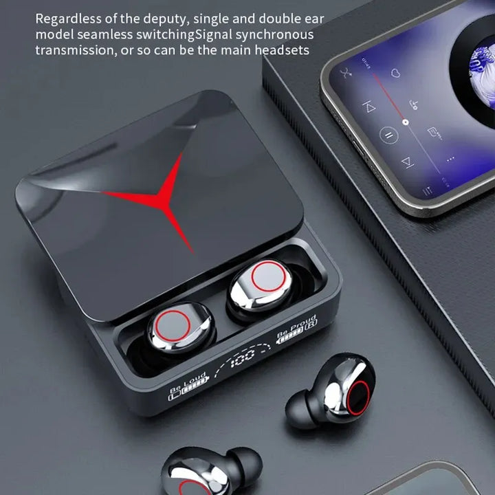 Wireless Gaming Earbuds with Bluetooth 5.3 and Mic for iPhone Xiaomi