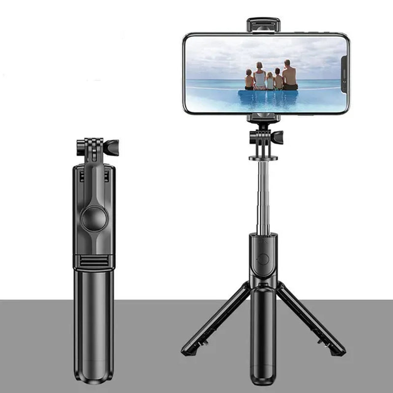 "Ultimate Selfie Stick Tripod: Wireless, Lighted, Extendable with Bluetooth Remote for iPhone & Mobile TikTok Streaming"