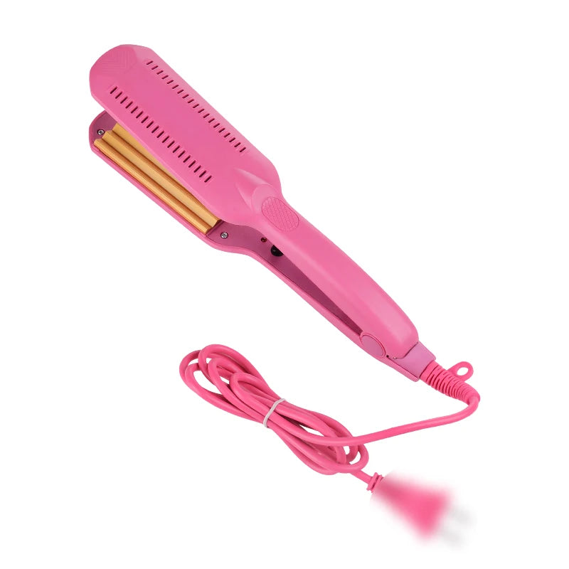 WaveCurl Pro: Ceramic Corrugated Hair Styler