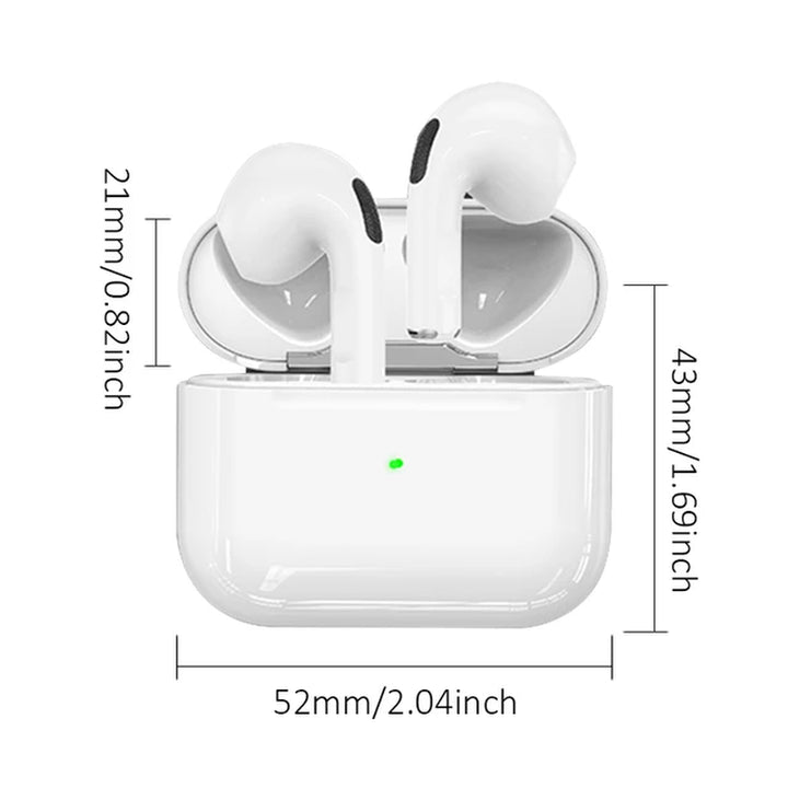 "Ultimate iPhone Ear Buds: 3 Mics, Voice Control, Shared Audio, Wireless Charging, BT5.3, Hi-Fi Stereo"
