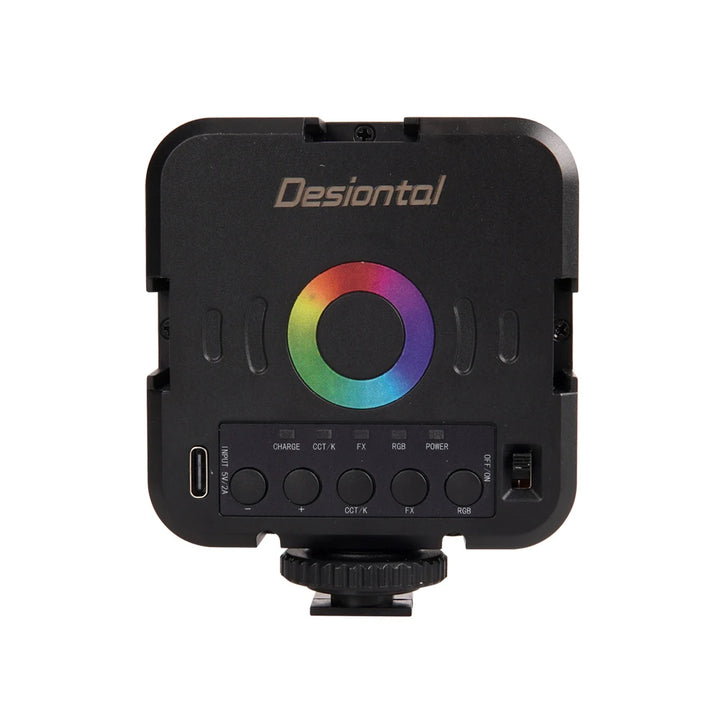 "Pocket-sized RGB Beauty Light: Portable LED Fill Light for Live Photography and Mobile Camera - Create Stunning Atmosphere Anywhere!"