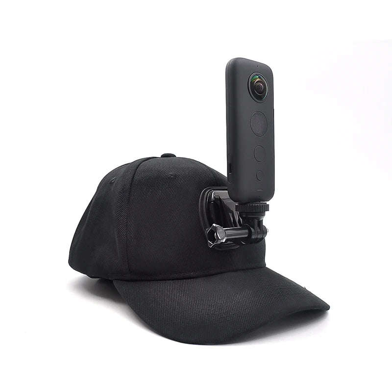 "Sun Cap with Camera Mount for Ultimate Outdoor Adventures!"