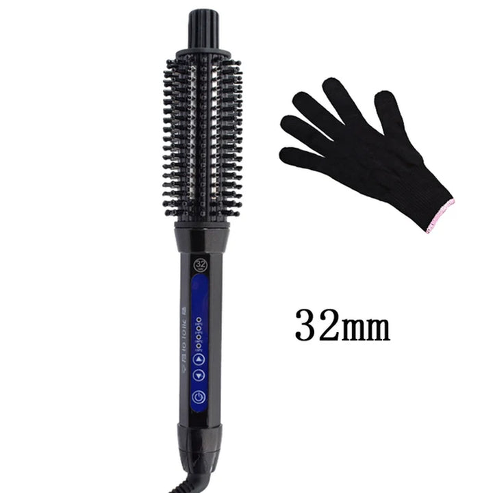 "Anion Ceramic Hair Curling Wand - Professional Styling Tool for Gorgeous Curls!"