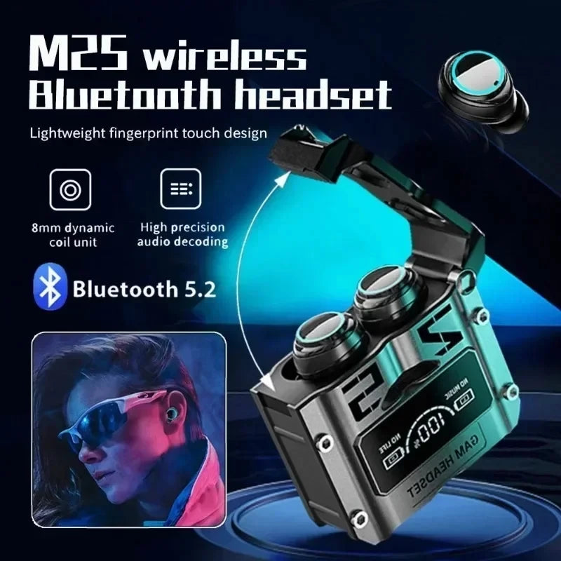 "Touch Control Wireless Earbuds with Noise Reduction and Waterproof Design"