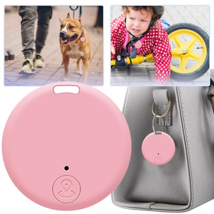 Mini GPS Tracker with Bluetooth 5.0 for Anti-Lost Monitoring of Pets, Kids, Bags, and Wallets - Compatible with iOS and Android