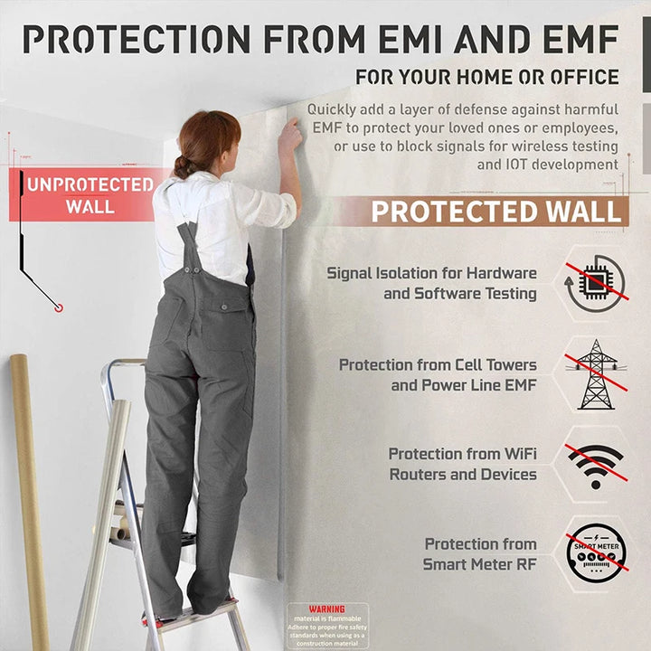 "EMF Shielding Faraday Fabric: Block RFID, Wifi, and Radiation Signals"