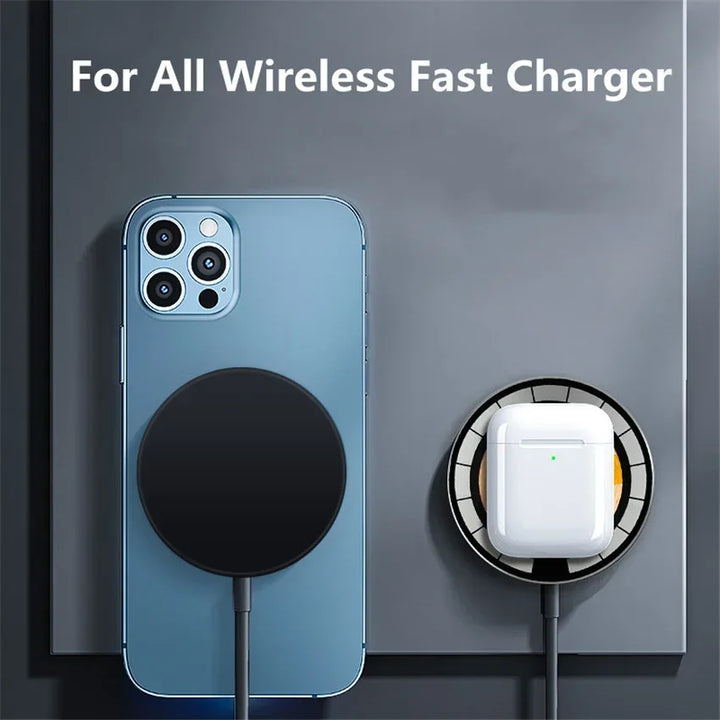 "Ultimate 100W Magnetic Wireless Charger Pad for iPhone, Airpods & More - Fast Charging Station with Macsafe PD Technology"