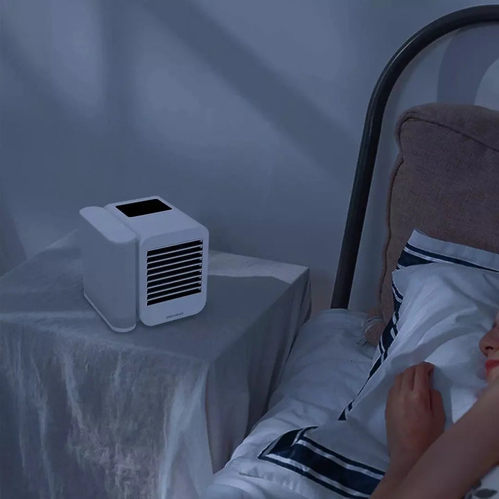 "Mini Portable Air Conditioner Fan with Aromatherapy Diffuser and Fast Cooling Technology - 1000ML Capacity"