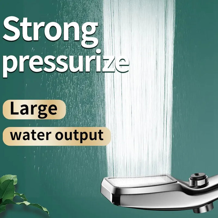 "High Pressure Universal Shower Head with Large Water Output"