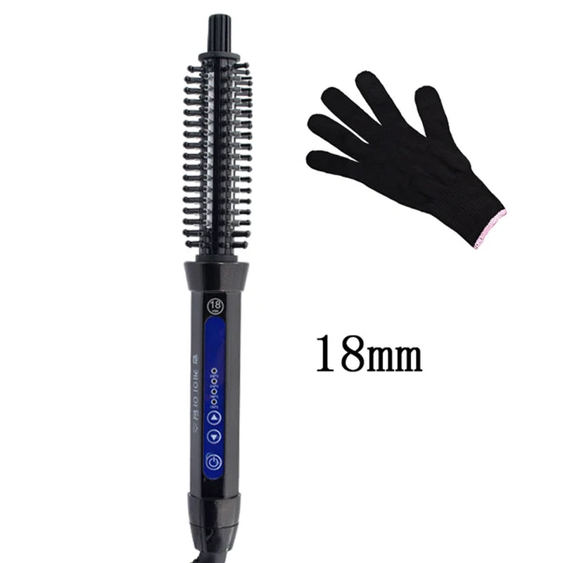 "Anion Ceramic Hair Curling Wand - Professional Styling Tool for Gorgeous Curls!"