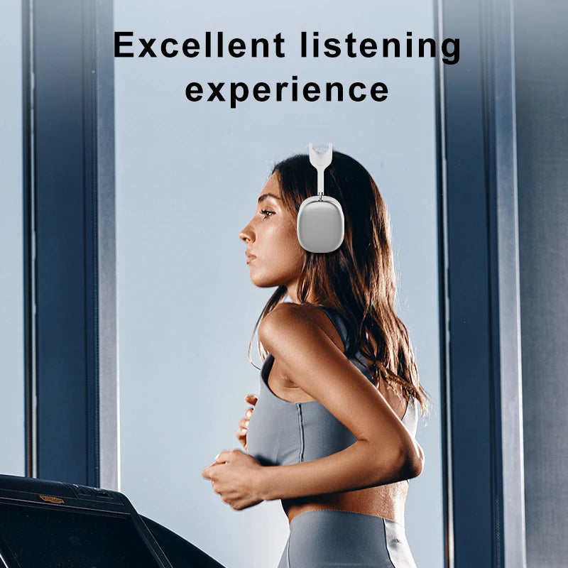 "Ultimate Wireless Bluetooth Headphones: Noise-Cancelling Mic Pods for iPhone - Perfect for Sports, Gaming, and More!"