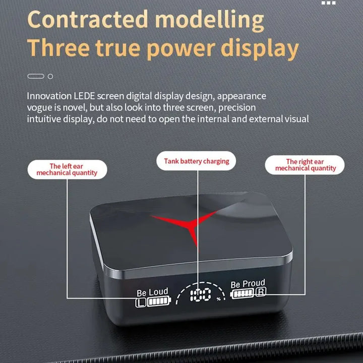 Wireless Gaming Earbuds with Bluetooth 5.3 and Mic for iPhone Xiaomi