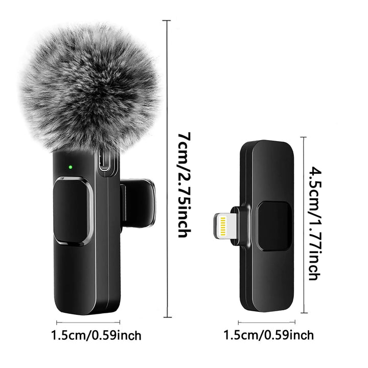 Awesome Wireless Mini Lavalier Microphone - Crystal Clear Audio Recording on Any Device - For Live Streaming, Gaming, and Mobile Videos!