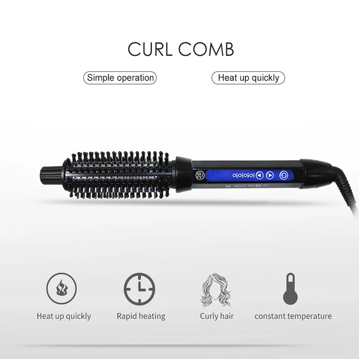 "Anion Ceramic Hair Curling Wand - Professional Styling Tool for Gorgeous Curls!"