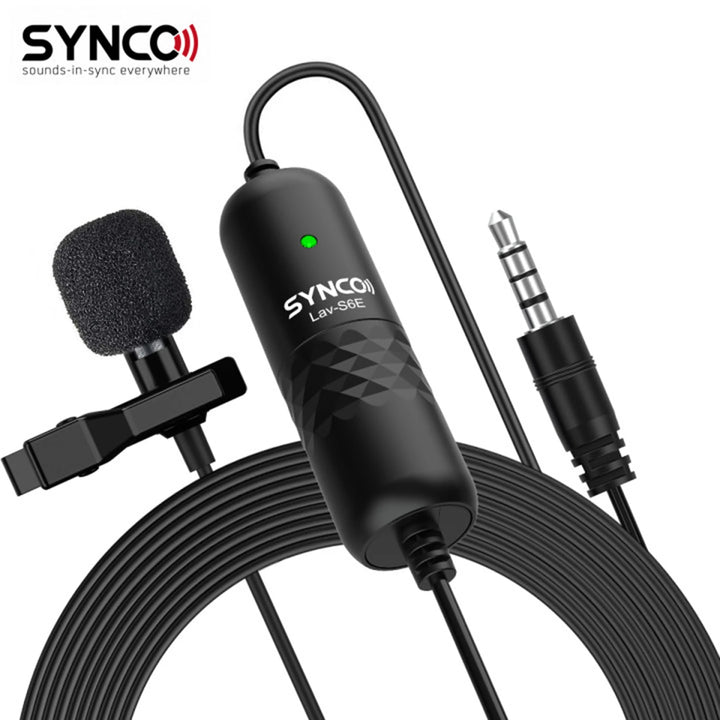 Introducing the SYNCO Lav-S6E Professional Lavalier Microphone: Elevate Your Audio Recording Experience! 🎙️🔊