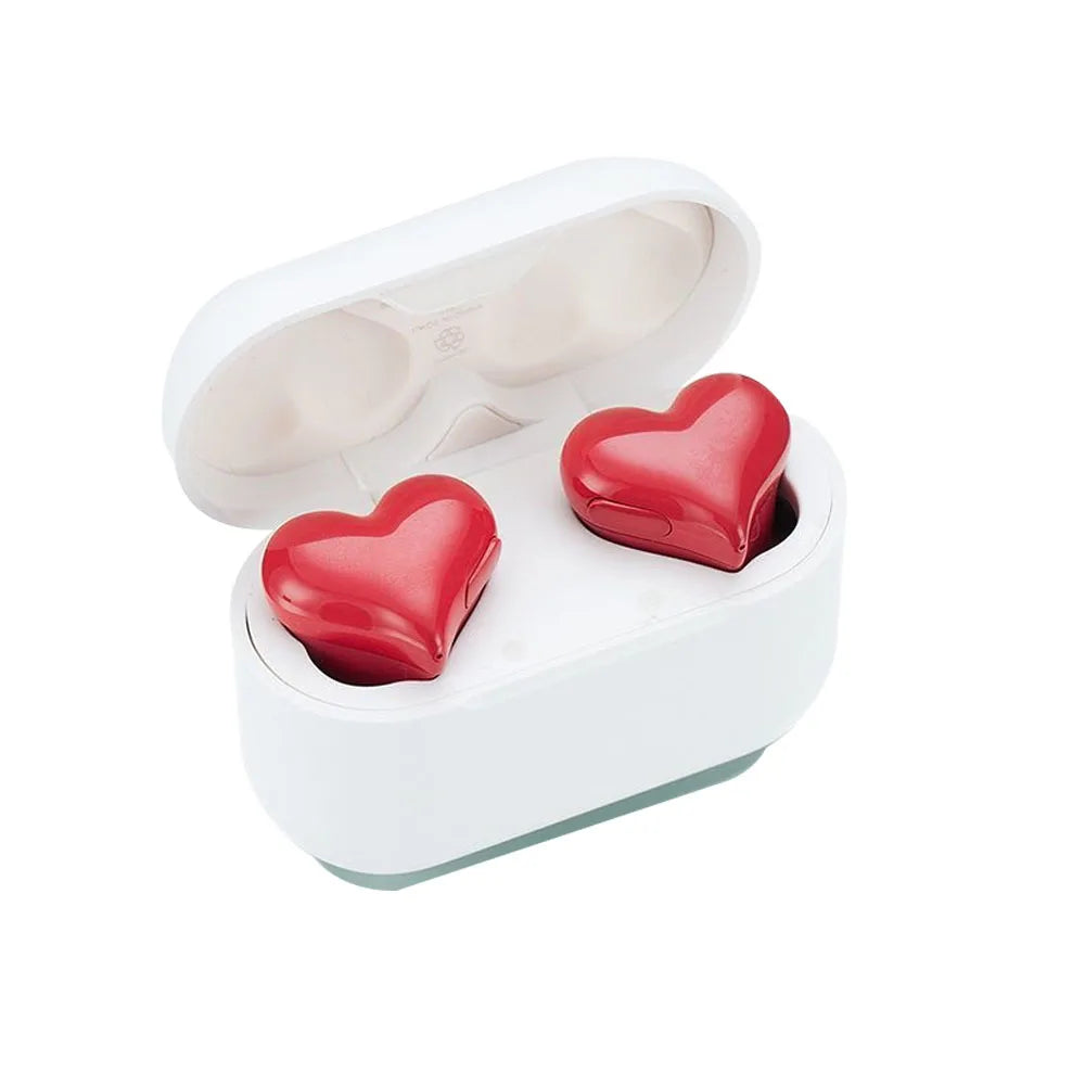 Premium Heartbeat Wireless Bluetooth Earbuds – The Perfect Gift for Her