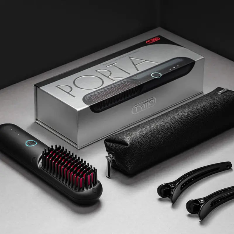 Professional title: ```TYMO Porta-Cordless Hair Straightening Brush```