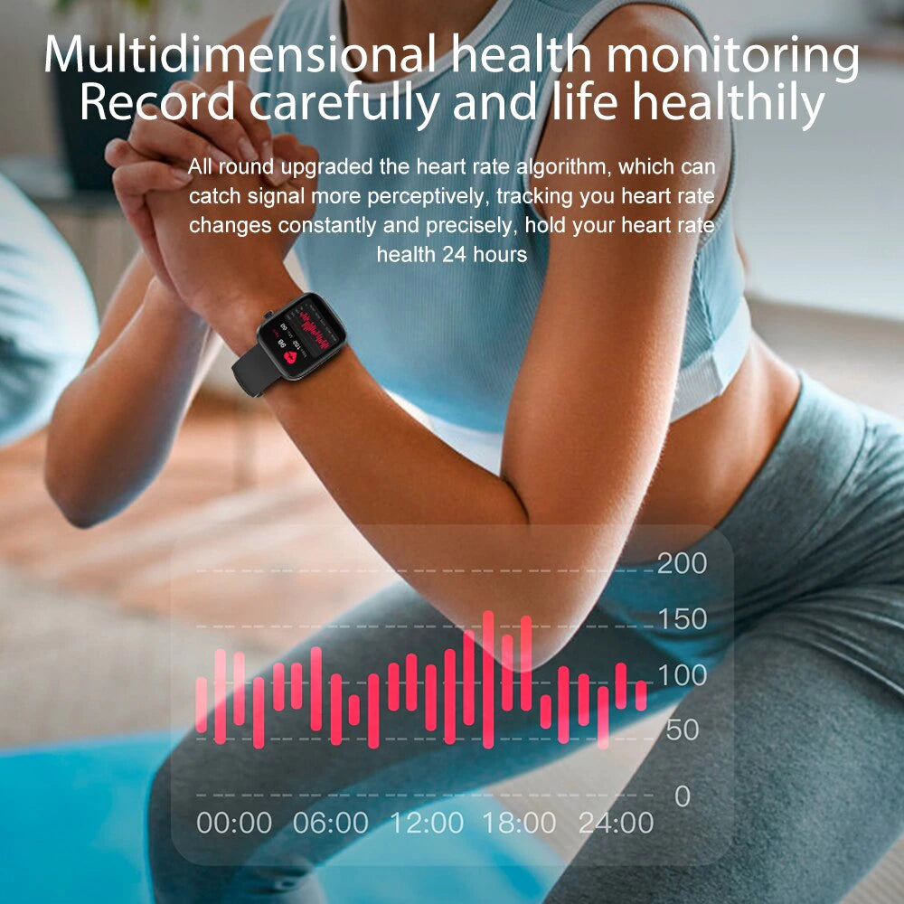" P71 Smartwatch: Your Ultimate Health Companion with Voice Calling, IP68 Waterproof, Smart Notifications, and Voice Assistant for Men and Women"