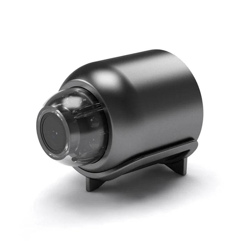 "Smart Mini Camera: Full HD Wireless Surveillance with Night Vision, Motion Detection, and Baby Monitoring Capabilities"