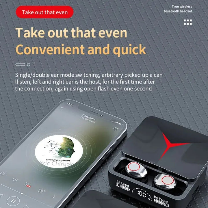 Wireless Gaming Earbuds with Bluetooth 5.3 and Mic for iPhone Xiaomi