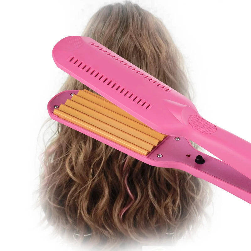 WaveCurl Pro: Ceramic Corrugated Hair Styler