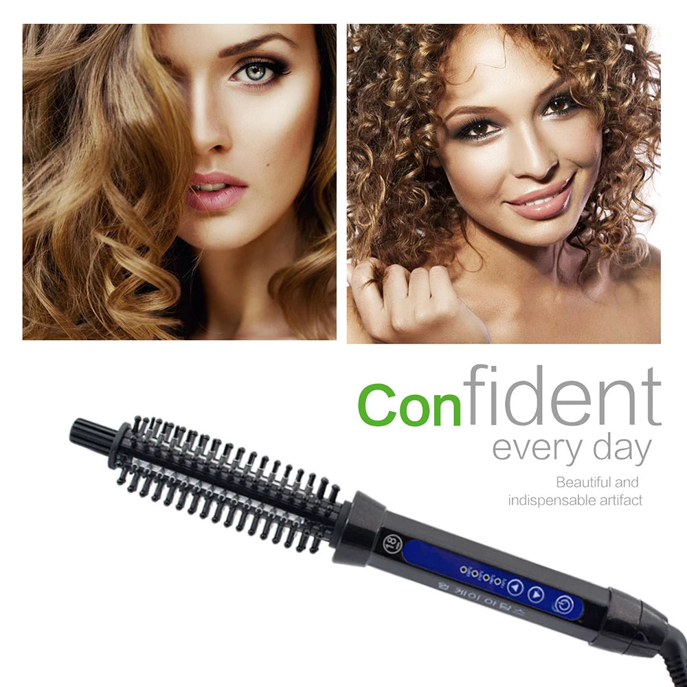 "Anion Ceramic Hair Curling Wand - Professional Styling Tool for Gorgeous Curls!"