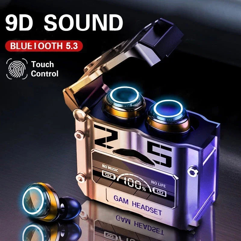 "Touch Control Wireless Earbuds with Noise Reduction and Waterproof Design"