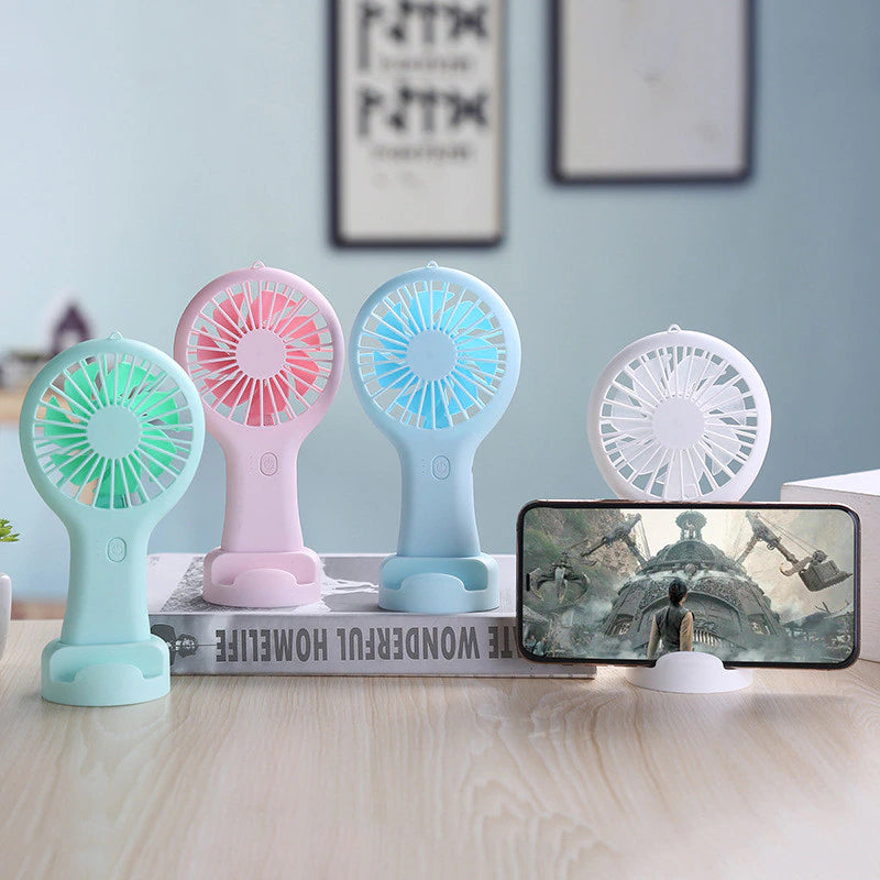 "Catapult Pocket Hand-Held Fan: Portable USB Mini Fan for Wedding Gift"