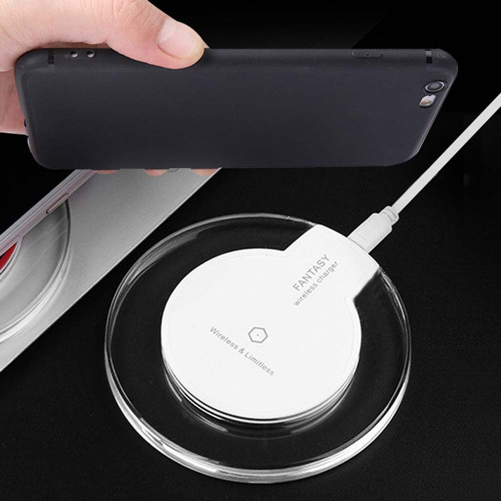 Mobile Phone Wireless Charger Q5 5W 5V Universal Mobile Phone Charger Portable Wireless Induction Fast Charging Pad Charger