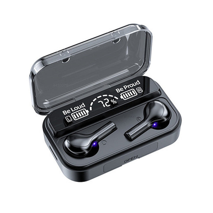 TWS Bluetooth Wireless Headphones LED Earphones Hifi Sports Waterproof Earbuds Bluetooth 5.0 Earphone Headset with Microphone