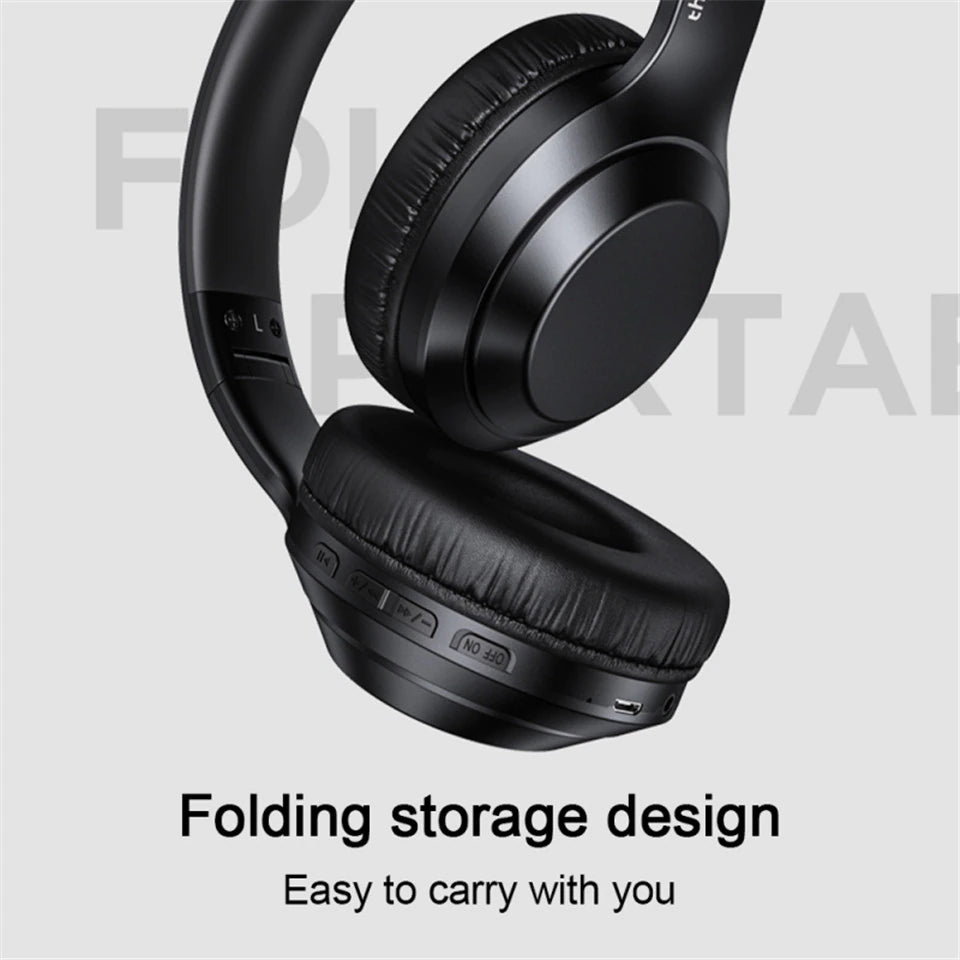 Thinkplus TH10 Stereo Headphone Bluetooth Earphones Music Headset with Mic for Mobile Xiaomi Iphone Sumsamg Android IOS